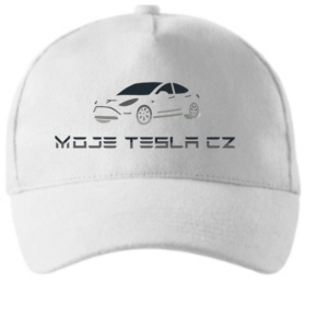 Kšiltovka s logem Moje Tesla