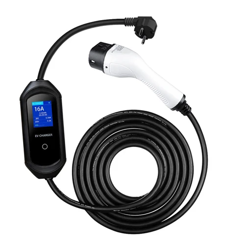 BOMERN – přenosná nabíječka pro elektromobily Type 2, Schuko, 3,7 kW, 16 A, 5 m