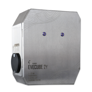 EVECUBE 2Y+ – duální AC nabíjecí stanice 2× 22 kW
