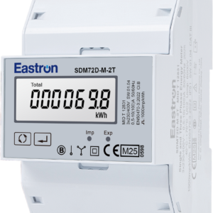 EASTRON SDM72D-M-2T – třífázový dvousazbový elektroměr